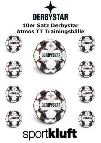 ANGEBOT Derbystar 10er Ballpaket Atmos TT Trainingsbälle