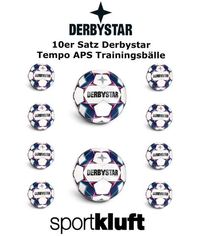Angebot Derbystar 10er Ballpaket Tempo APS Trainingsbälle Größe 5
