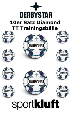 Angebot Derbystar 10er Ballpaket Diamond TT Trainingsbälle Größe 5